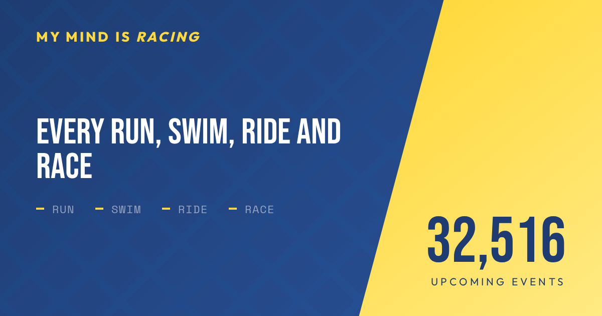 My Mind Is Racing - Running, Cycling & Triathlon Events